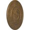 Ekena Millwork Wigan Ceiling Medallion, Hand-Painted Rubbed Bronze, 29 3/4"OD x 1 1/2"P CM29WGRZS - alternate 4